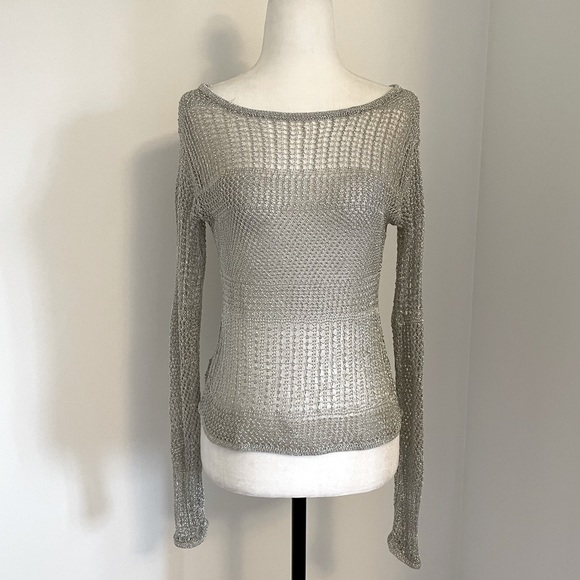 Alice + Olivia chain link sweater - Picture 1 of 5